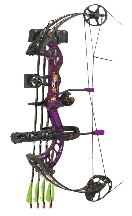 pse stinger compound bow purple