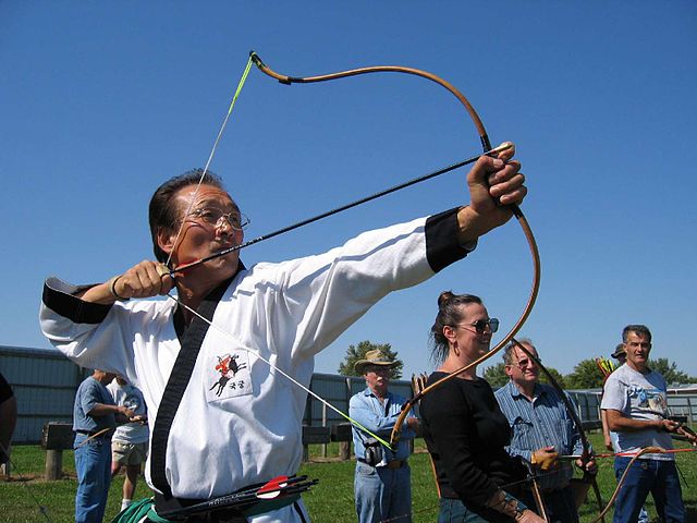 composite bow archer