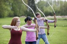 Pulling The String In Archery